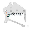 Фиксатор переводного рычага №445 для механизма Eta 7750 - 1